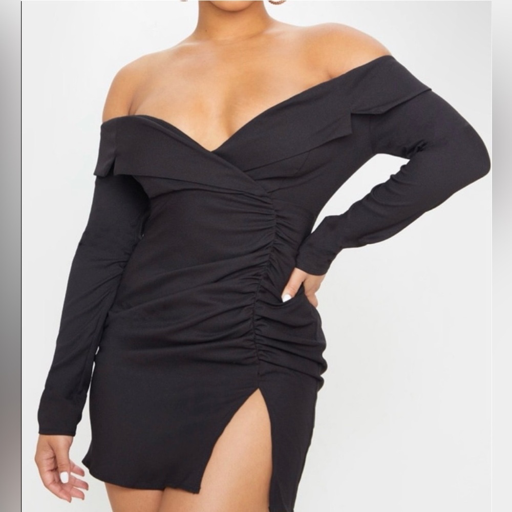 Pretty Little Thing Ruched Dress